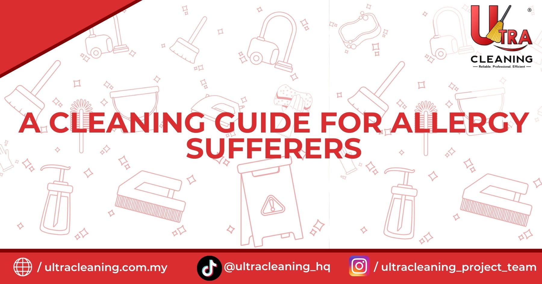 A Cleaning Guide for Allergy Sufferers