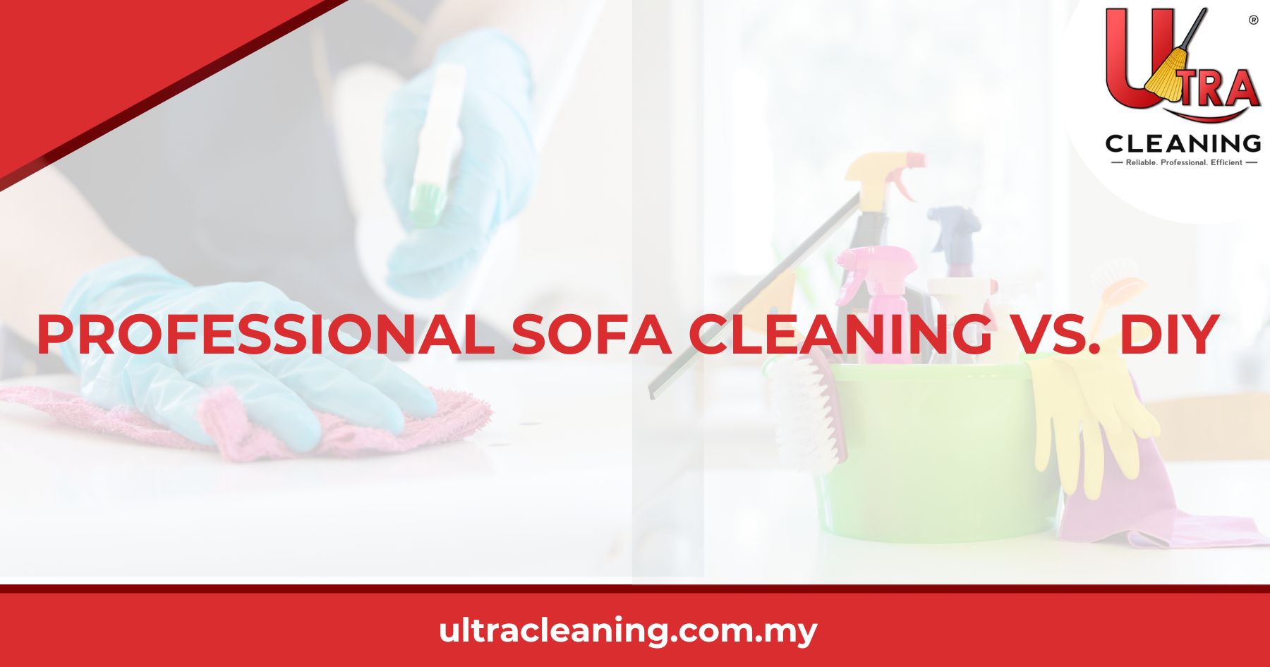 Professional Sofa Cleaning vs. DIY